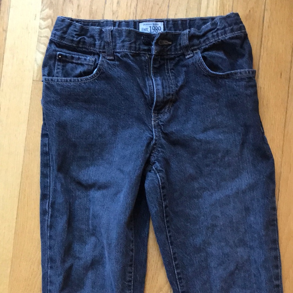 Boys Faded Black Denim